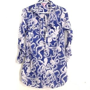Lilly Pulitzer Bubbly Octopus Print
